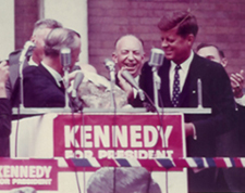John F. Kennedy campaigns in Bowling Green, 1960