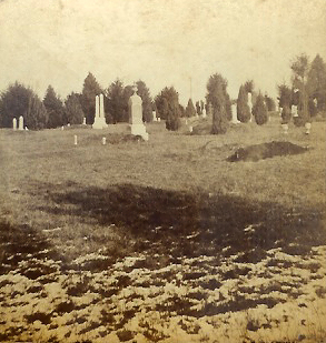 Fairview Cemetery, about 1886