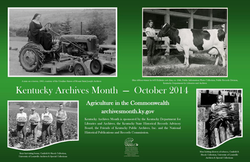 Kentucky Archives Month poster