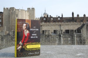 The Creation of Anne Boleyn photographed at the Tower of London, where Anne Boleyn was executed