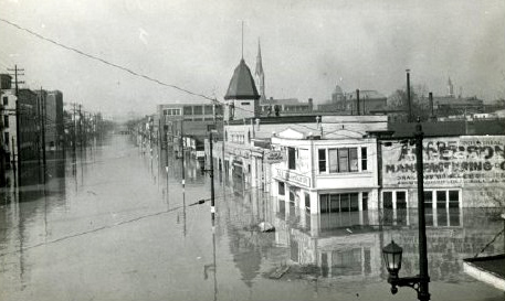 Flooded Louisville, January 1937