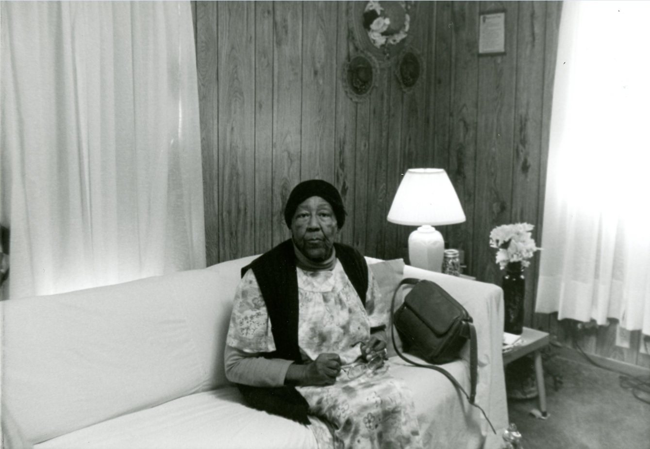 Onie Bakerat her home in Cadiz, Kentucky (October 1995)