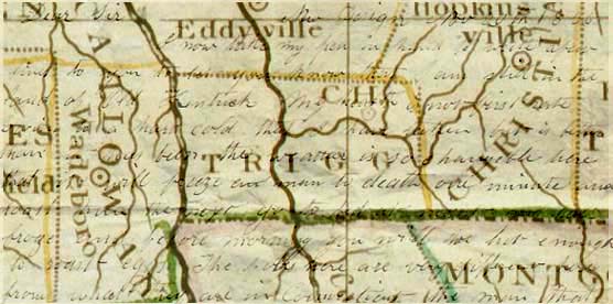 "I am still in the land of Old Kentuck": Noah Pond from Trigg County, 1836