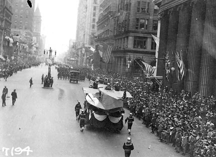 Philadelphia's Liberty Loan parade on Sept. 28, 1918 triggered one of the worst outbreaks of flu in the country.