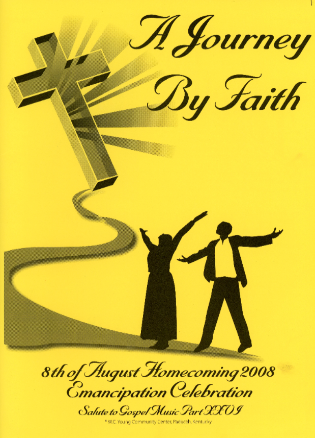 Program booklet for the 2008 8th of August Emancipation celebration