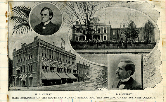 Cherry brothers and Southern Normal School buildings. 